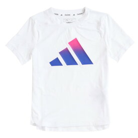 アディダス（adidas）（キッズ）半袖Tシャツ ジュニア トレイン アイコン AEROREADY ロゴ EBP00-IC5410