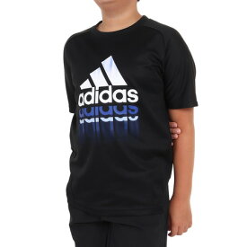 アディダス（adidas）（キッズ）ジュニア ニット 半袖Tシャツ BVF63-IA9326