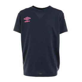 アンブロ（UMBRO）（キッズ）ドライ 速乾 UV ジュニア ドライTシャツ UMJTJA65XB NVY