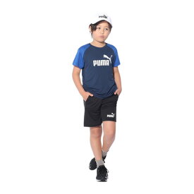 プーマ（PUMA）（キッズ）ボーイズ ポリ 半袖Tシャツ & ショーツセット 849634