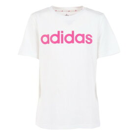 アディダス（adidas）（キッズ）半袖Tシャツ キッズ エッセンシャルズ コットン スリムフィット ECK52-IC3150