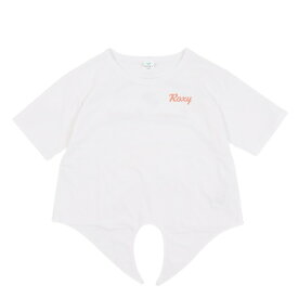 ロキシー（ROXY）（キッズ）半袖Tシャツ キッズ MINI SUNNY SUNSET ラッシュガード TLY232103 WHT