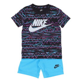 ナイキ（NIKE）（キッズ）半袖Tシャツ キッズ ショートパンツ 上下セット 86K513-F85 ※要サイズ確認