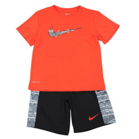 ナイキ（NIKE）（キッズ）半袖Tシャツ キッズ DRI-FIT SHORT SET ※要サイズ確認 86K517-K5F