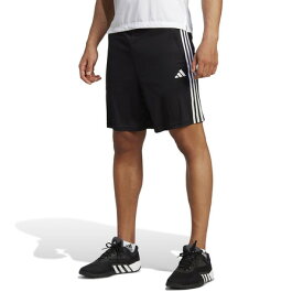 アディダス（adidas）（メンズ）トレイン エッセンシャルズ ピケ スリーストライプス トレーニングショーツ BXH47-IB8243