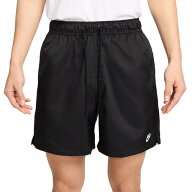 ナイキ（NIKE）（メンズ）ランニング 短パン ハーフパンツ クラブ ウーブン フロー ショートパンツ 黒 ブ…