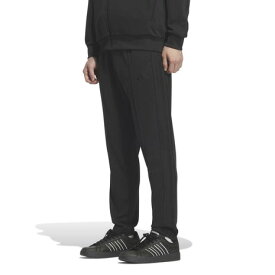 アディダス（adidas）（メンズ）スリーストライプス スリムフィット ダブルニット オープンヘム トラックパンツ CA605-KR6481