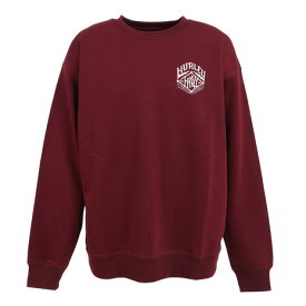 ハーレー（HURLEY）（メンズ）トレーナー レッド 赤 エンジ HRLY BOLT SWEAT CREW MFL2200003-MAR