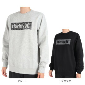 ハーレー（HURLEY）（メンズ）VORTEX BOX ロゴ クルースウェット MFL2312015