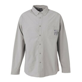 【1,111円OFFクーポン対象！12/11まで】ライズ（RYZ）（メンズ）AFW 長袖シャツ RZ10CD25FW0006 GRY