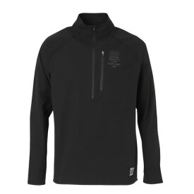 ライズ（RYZ）（メンズ）ハーフジップ シャツ RZ10CD25FW0005 BLK