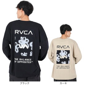 ルーカ（RVCA）（メンズ）HI SPEED FLORAL 長袖Tシャツ BD042065