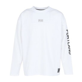 【1,111円OFFクーポン対象！12/11まで】ライズ（RYZ）（メンズ）長袖Tシャツ RZ10CD25FW0001 WHT