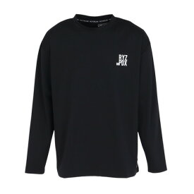 【1,111円OFFクーポン対象！12/11まで】ライズ（RYZ）（メンズ）HALF OF THE R 長袖Tシャツ RZ10CD25FW0002 BLK