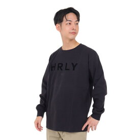 ハーレー（HURLEY）（メンズ）オーバーサイズ ブランドロゴ 長袖Tシャツ 23MLS2200001-CGY