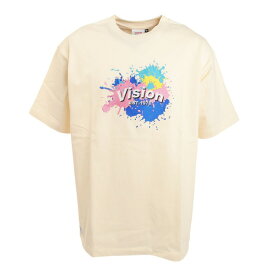 ヴィジョン（VISION）（メンズ）スプラッシュ刺繍Tシャツ 2505006-06 OFF