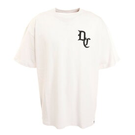 【2点10%OFFクーポン対象！4/18まで】ディーシーシューズ（DC SHOES）（メンズ）DC OLDENGLISH LOGO 半袖Tシャツ 22SPDST221060YWHT