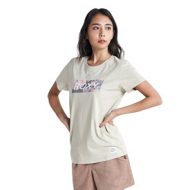 ロキシー（ROXY）（レディース）MARION BOX LOGO Tシャツ 22SURST222045BGE