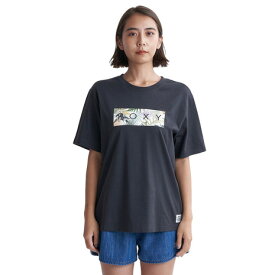 ロキシー（ROXY）（レディース）SIMPLY BOTANICAL 半袖Tシャツ 24SPRST241075BBK