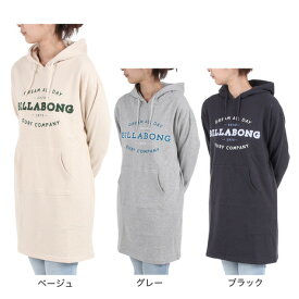 ビラボン（BILLABONG）（レディース）長袖パーカーワンピース BD014369