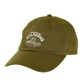 ビラボン（BILLABONG）（レディース）帽子 COTTON TWILL CAP ベースボールキャップ BD013972 AVO