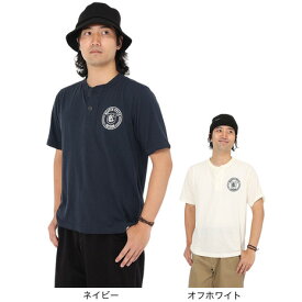 エルケクス（ELKEX）（メンズ）半袖Tシャツ HENLEY Stamp EKM5S10029