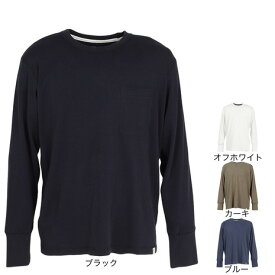 エルケクス（ELKEX）（メンズ）無地 ソフト クルー 長袖Tシャツ EKM5FA0001