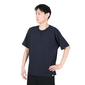 エルケクス（ELKEX）（メンズ）BIG WAFLE CREW 半袖Tシャツ EKM4S10005 NVY