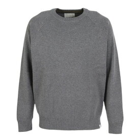 エルケクス（ELKEX）（メンズ）長袖 クルーネックニット セーター EKM5FA0008 CGRY