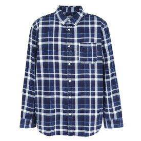 エルケクス（ELKEX）（メンズ）長袖シャツ EKM5FA0005 NVXWH