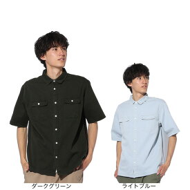 エルケクス（ELKEX）（メンズ）GARMENT DYE 半袖シャツ EKM4S10003