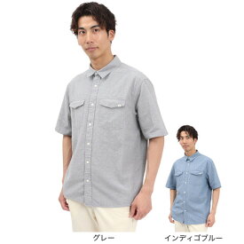 エルケクス（ELKEX）（メンズ）半袖 ダンガリーシャツ EKM5S10022