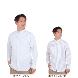 エルケクス（ELKEX）（メンズ）長袖 ストライプ オックスフォードシャツ EKM4SP0002