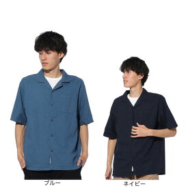 エルケクス（ELKEX）（メンズ）LINEN OPEN 半袖シャツ EKM4S10004