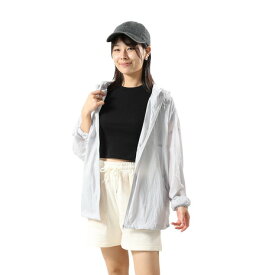 【10％OFFクーポン対象！5/21まで】エルケクス（ELKEX）（レディース）UV フルジップ ロングスリーブ フーディ パーカー EKL6SP0011 LGRY
