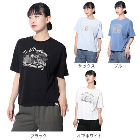 エルケクス（ELKEX）（レディース）EMBROIDEY 半袖Tシャツ EKL4S10018