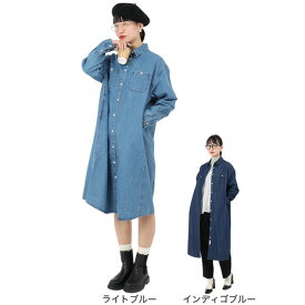 エルケクス（ELKEX）（レディース）長袖 デニム ワンピース EKL5FA0016