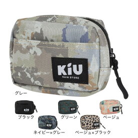 キウ（Kiu）（メンズ、レディース）ウォーターリペレントポーチ M K292
