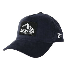 ニューエラ（NEW ERA）（メンズ、レディース）帽子 キャップ 9FORTY A-Frame マイクロコーデュロイ マウンテンロゴ フェルトパッチ 13327704