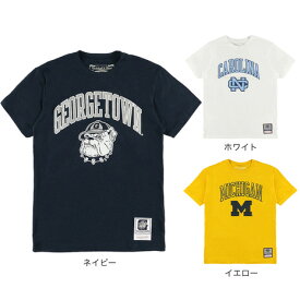 ミッチェルアンドネス（Mitchell&Ness）（メンズ）半袖Tシャツ メンズ NCAA ARCH LOGO TEE GEORGE BMTRTP21133