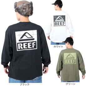 リーフ（REEF）（メンズ）SQUARE LOGO 長袖Tシャツ RFTEM2335