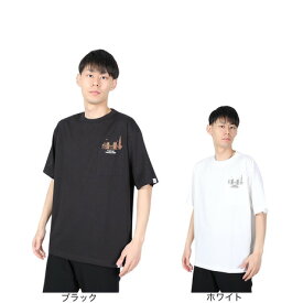 ヤックパック（YAK PAK）（メンズ、レディース）ブルックリン デザイン ポケット付き 半袖Tシャツ 4510002