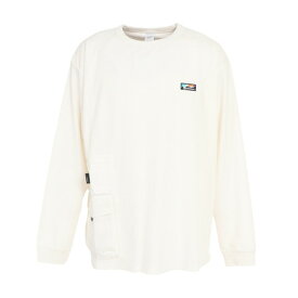 マナスタッシュ（MANASTASH）（メンズ）ナッグパイルポケットTシャツ 792-3230024 OFFWHT