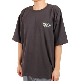 エスエーエス（S.A.S）（メンズ）半袖プリントTシャツ LANDSCAPE DESIRES SAS2147204-17:CHARCOAL