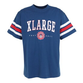 エクストララージ（XLARGE）（メンズ）XL FOOTBALL 半袖Tシャツ 101231011013-BLUE