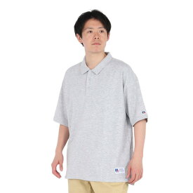 ラッセル（RUSSELL）（メンズ）ミニ裏毛ワイドポロシャツ RBM25S0015