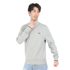 フレッドペリー（FRED PERRY）（メンズ、レディース）スウェットシャツ メンズ ハーフジップ M3574-R28 23AW