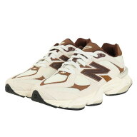 ニューバランス（new balance）（メンズ、レディース）スニーカー ランニングシューズ 90/60 ホワイト ブ…