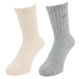 ニューバランス（new balance）（メンズ、レディース）コンフォート ミッドソックス 2足組 LAS45746AS2