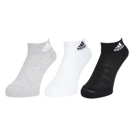 アディダス（adidas）（キッズ）クッション スポーツウェア アンクルソックス3足組 EBB63-IC1281